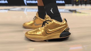 NBA 2K25 New Gen Shoe Creator Nike LeBron 21 AJa Wilson [upl. by Aryas]