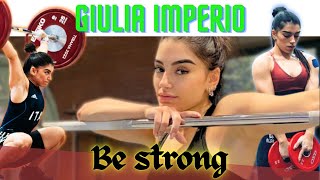 GIULIA IMPERIO  BE STRONG [upl. by Terris948]