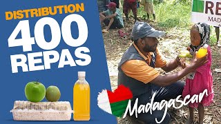 Distribution de 400 repas à Madagascar 🇲🇬 [upl. by Aytida]