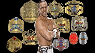 Shawn Michaels Championship History [upl. by Hoffert]