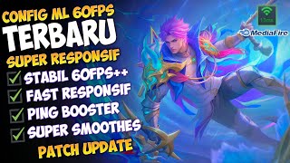 Update ‼ Config ML Anti Lag 60120FPS Super Smooth  Lag Fix Frame Drop  Mobile Legends [upl. by Araihc602]