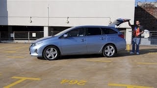 ENG Toyota Auris Touring Sports  Test Drive and Review [upl. by Mis330]