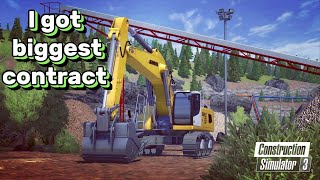 CONTRACTION SIMULATOR 3 II I GOT BIGGEST CONTRACT 🔥🔥 PART 1 [upl. by Gillian]