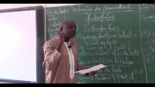 Explication de texte Quest ce quun artiste Par Songué Diouf [upl. by Yelwar]