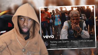 Tommy Lee Sparta  Energy Official Music Video Reaction By The Reaction Boss [upl. by Leunamme]