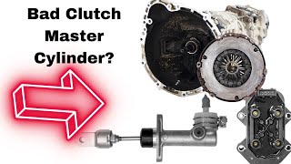 Bad Clutch Master Cylinder Symptoms Common Signs [upl. by Johppah]