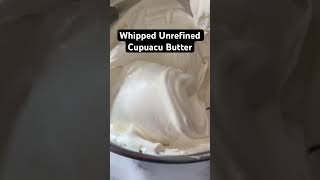 Whipped Cupuacu Butter Super easy recipe for hair growth and smooth skin bodybutter diyskincare [upl. by Fidelis988]