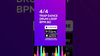 44 TRAP DANCE DRUM LOOP BPM 80 [upl. by Yesnnyl]