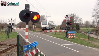 Spoorwegovergang Laag Zuthem😍4K😍  Dutch railroad crossing [upl. by Price]