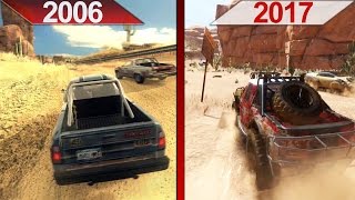 SBS Comparison  FlatOut 2 2006 vs FlatOut 4 Total Insanity 2017  ULTRA  PC [upl. by Yarvis]