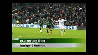 KOCAELİSPOR ÜMRANİYESPOR MAÇI [upl. by Akoyin791]