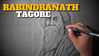 Drawing Rabindranath Tagore The Artist Who Redefined Masculinity [upl. by Odo]