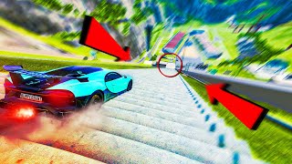 CARS VS STAIRS  BeamNGdrive [upl. by Lockwood]