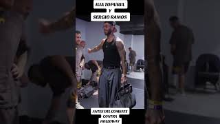 El REGALO de SERGIO RAMOS a TOPURIA antes de la pelea ufc mma holloway topuria sergioramos [upl. by Deming]