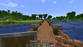 Lazar Plays Minecraft  Episode 8 Water Bridge [upl. by Carina]