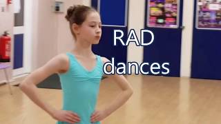 Grade 4 dance preparations for ballet exam RAD [upl. by Sidonnie]