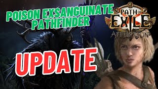 PoE 323 Poison Exsanguinate PF LeagueStart  Post Campaign Update [upl. by Yrnehnhoj1]