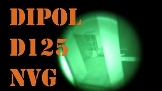 Dipol D125 Nachtsichtgerät  NVG  Leuchtkraft aus Weißrussland [upl. by Carnes]