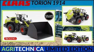 CLAAS TORION 1914 Agritechnica limited edition by WIKING  Review 65 [upl. by Nitsid]