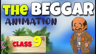 the beggar class 9 the beggar the beggar class 9 in hindi animation class 9 summary [upl. by Kerat382]