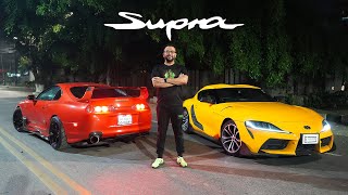 The All New Toyota Supra ft the legendary Supra MK4 [upl. by Aliuqat]