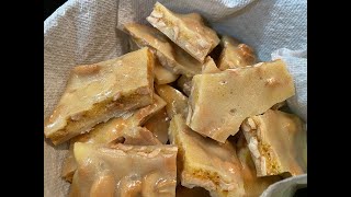 Microwave Peanut Brittle  So Easy [upl. by Casimire398]