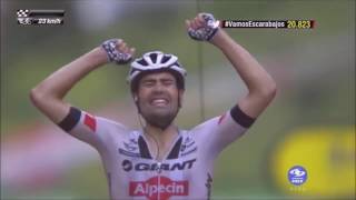 Tom Dumoulin Tour 2016 Andorre Arcalis MultiLingual [upl. by Elockin68]