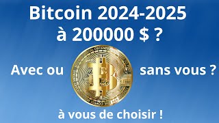 Bitcoin 20242025 à 200 000   ETH entre 9500 et 10500 [upl. by Ck]