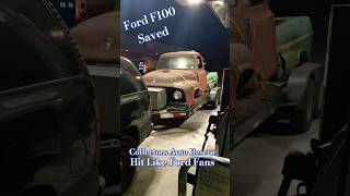 Ford F100 rescued today KillingitwithOldKill 777 mechanic classic truck barnfind video ok [upl. by Cogen]