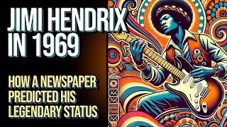 Jimi Hendrix A Forgotten 1969 Article Before Woodstock Changed Everything [upl. by Rodavlas]