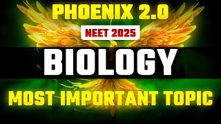 Phoenix 20 Biology Most Important Video for NEET 2025  Unacademy NEET Toppers  Udaan [upl. by Rusticus300]