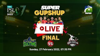 PSL LIVE 2022 Lahore Qalandars vs Multan Sultans  WATCH Geo Super Live  Geo Super Gup Shup [upl. by Ajuna125]