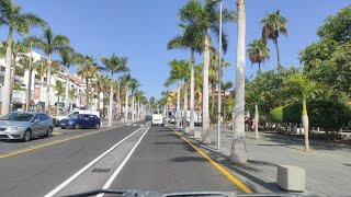 Playa de las Américas to San Eugenio enjoy the drive tenerife [upl. by Norok760]