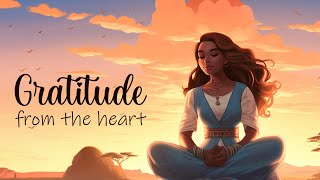 5 Minute Gratitude from the Heart Guided Meditation [upl. by Honey806]