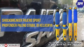 Shockbreaker Mobil Pajero Sport Profender Indonesia Paling stabil dan empuk di kelasnya [upl. by Ahsei]