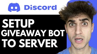 How to Setup Giveaway Bot on your Discord Server [upl. by Yonita]