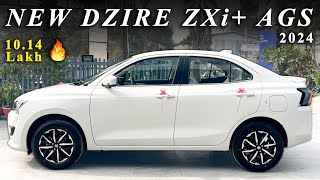 New 4th Gen DZIRE ZXi AGS 2024  Top Model  Features  Price  Interior  Exterior [upl. by Mak]