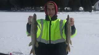 Ice Fishing for Pike [upl. by Deeann]