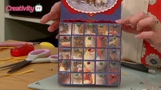 Make a Refillable Advent Calendar  docrafts Creativity TV [upl. by Cordelie]