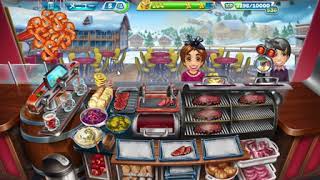 Cooking Fever Smokey Grill BBQ クッキングフィーバースモーキーグリル Lv5 [upl. by Letney888]