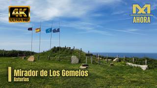 MIRADOR DE LOS GEMELOS VILLAVICIOSA  ASTURIAS A VISTA DE DRON [upl. by Brost817]