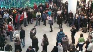 Dobriy vecher tobi Flash Mob Флешмоб Ocean Plaza Kiev 2013 [upl. by Graham]