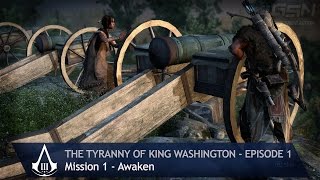 Assassins Creed 3  The Tyranny of King Washington  Mission 1 Awaken 100 Sync [upl. by Mcdonald]