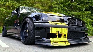 E36 BMW M3 by Miller Performance  The WAR Machine [upl. by Ynaffet]