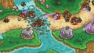 Kingdom Rush Origins  Waterfall Trails  3 Stars NLL Walkthrough [upl. by Erline]