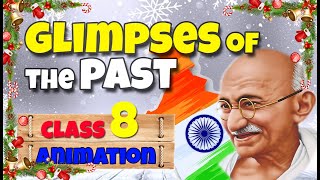 glimpses of the past class 8 glimpses of the past animation in Hindi [upl. by Kcirederf305]