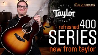 The Taylor 400 Series Refreshed for 2023 412ce 414ce amp 417e Overview [upl. by Cristionna]