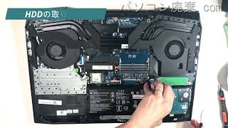 HP OMEN Laptop【17an011TX】の分解方法（Disassembly method） [upl. by Huppert651]