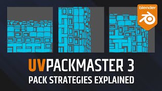 UVPackmaster 3 for Blender  pack strategies explained reupload [upl. by Hermann473]