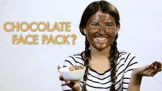 Chocolate Face Pack For An Instant Glow  Beauty Hacks  POPxo [upl. by Cadel]